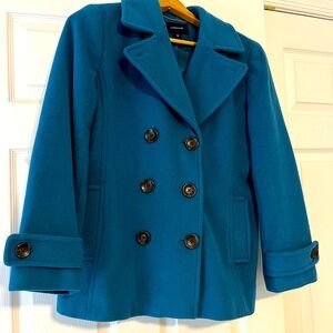 Lands End Petite Ladies Pea Coat